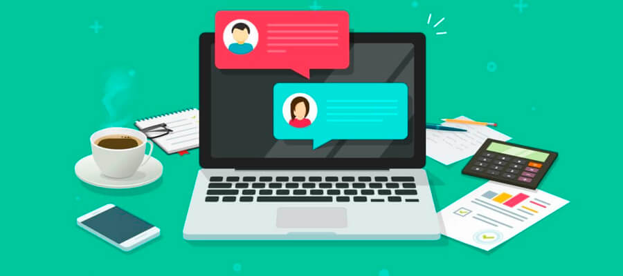 A importância do chat em lojas online